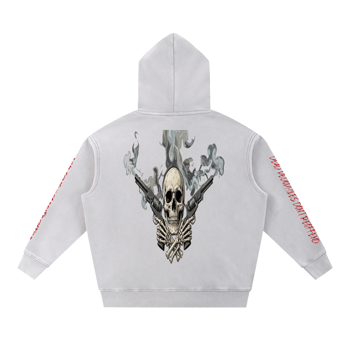 Snow Wash Fleece Oversize Hoodie